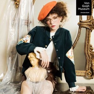 Bomber jacket collaboration with Vincent Van Gogh